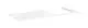 Hansgrohe-HG-Xelu-Q-Konsole-1360-550-mit-Ausschnitt-rechts-fuer-Aufsatzwaschtisch-geschliffen-500-480-Weiss-Hochglanz-54098050 gallery number 1